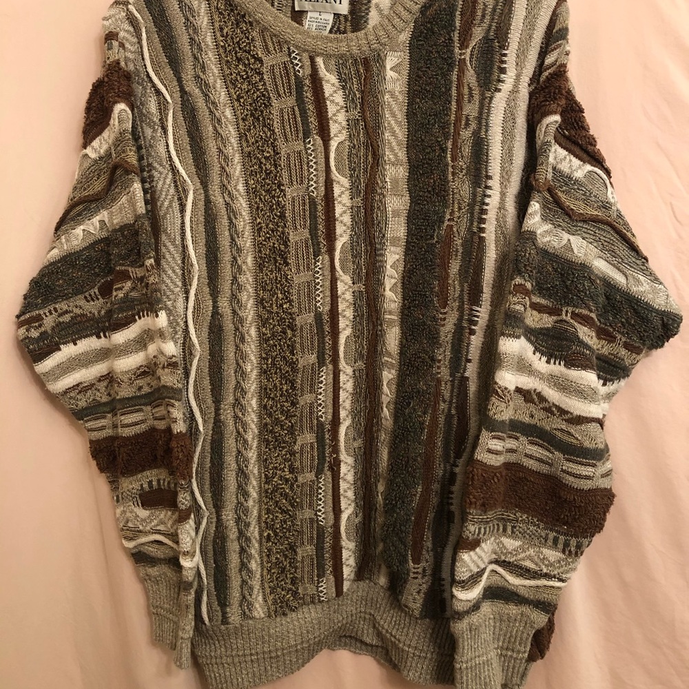 Ugly multi colored sweater